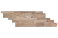 17.4X52.9 CAMBRIA CLASSIC LIGHT TRAVERTINE SPLITFACE INTERLOCKING PANEL